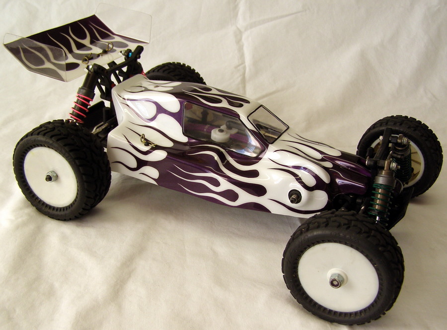 ホビーラジコン LOSI - XXX4 GRAPHITE e342: LOSI XXX4 Graphite 4WD Buggy Overview and Track Run